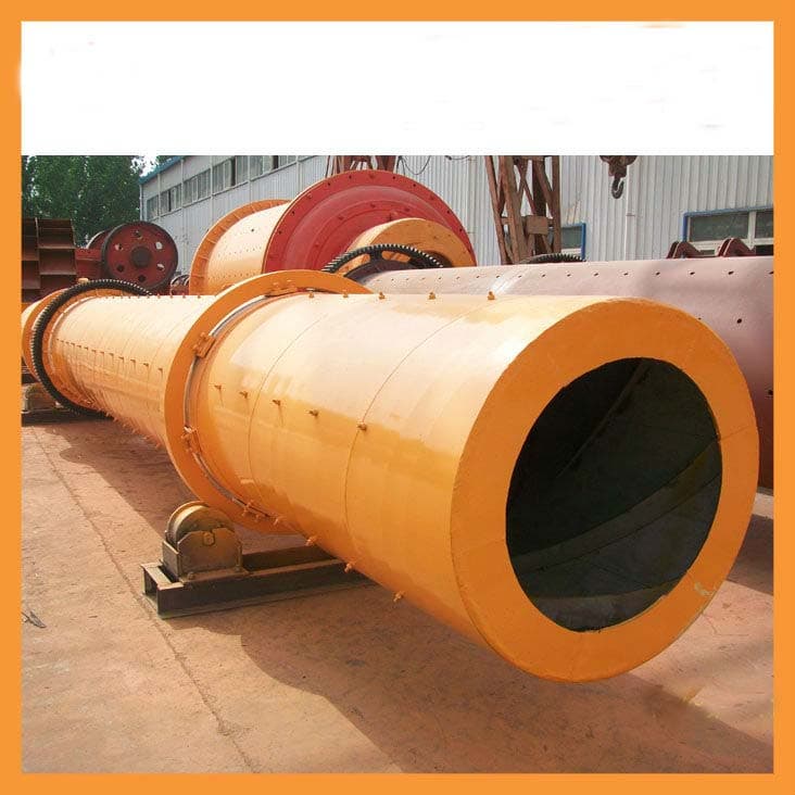 Construction and Low Consumption Rotary Dryer